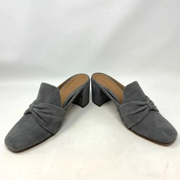 Vionic Plaza Presley Heeled Mules Gray Suede Size‎ US 8.5 - Picture 5 of 8